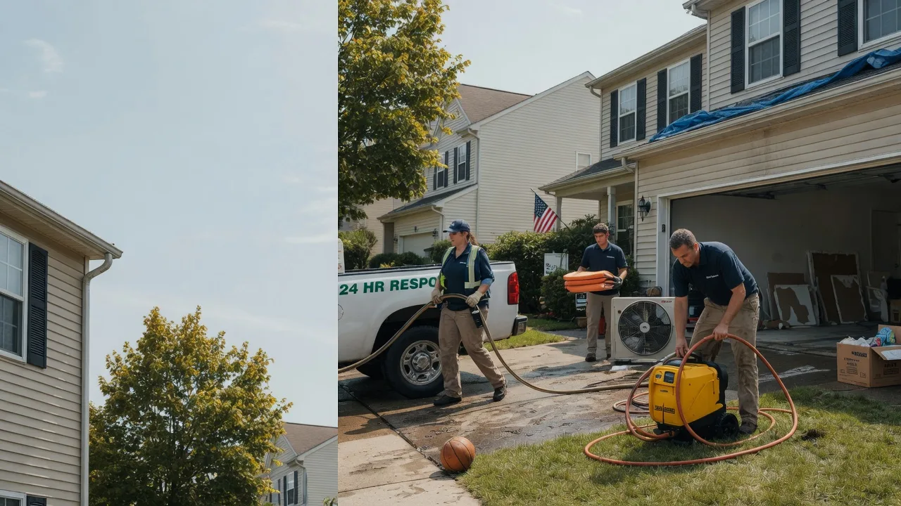 Emergency Water Damage Restoration in Bridgeville, PA near me